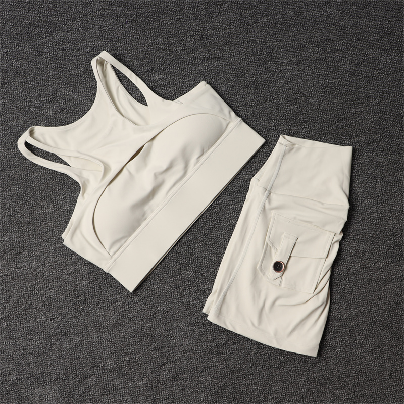 Yoga Fitness Kleidung - Set celana pendek Fitness Wanita, baju