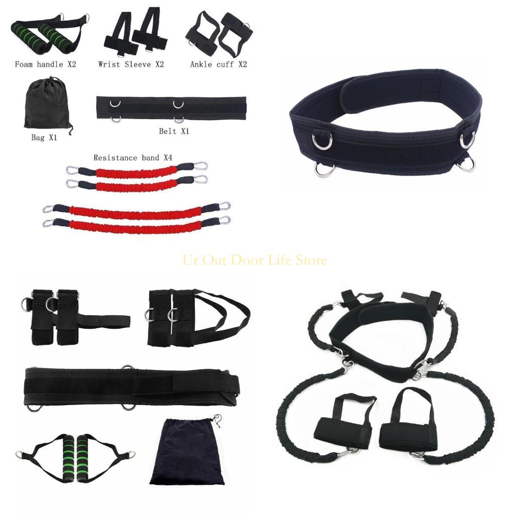 Yoga Fitness Video - 77UF Fitness Long Resistance Band Set