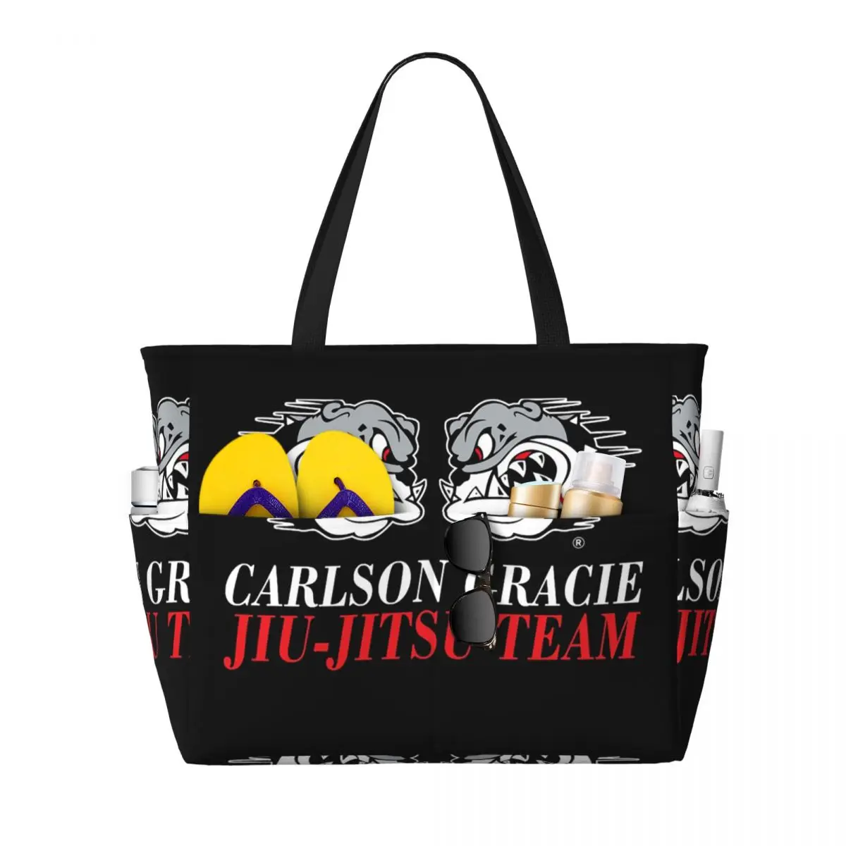 Yoga Fitness Jiu Jitsu - Carlson Gracie Jiu-Jitsu Team Logo Tas