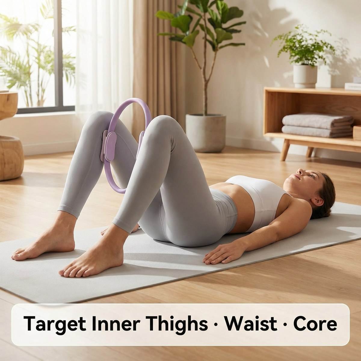 Yoga Fitness Trainer - Cincin Pilates 38cm, Yoga Magic Circle,
