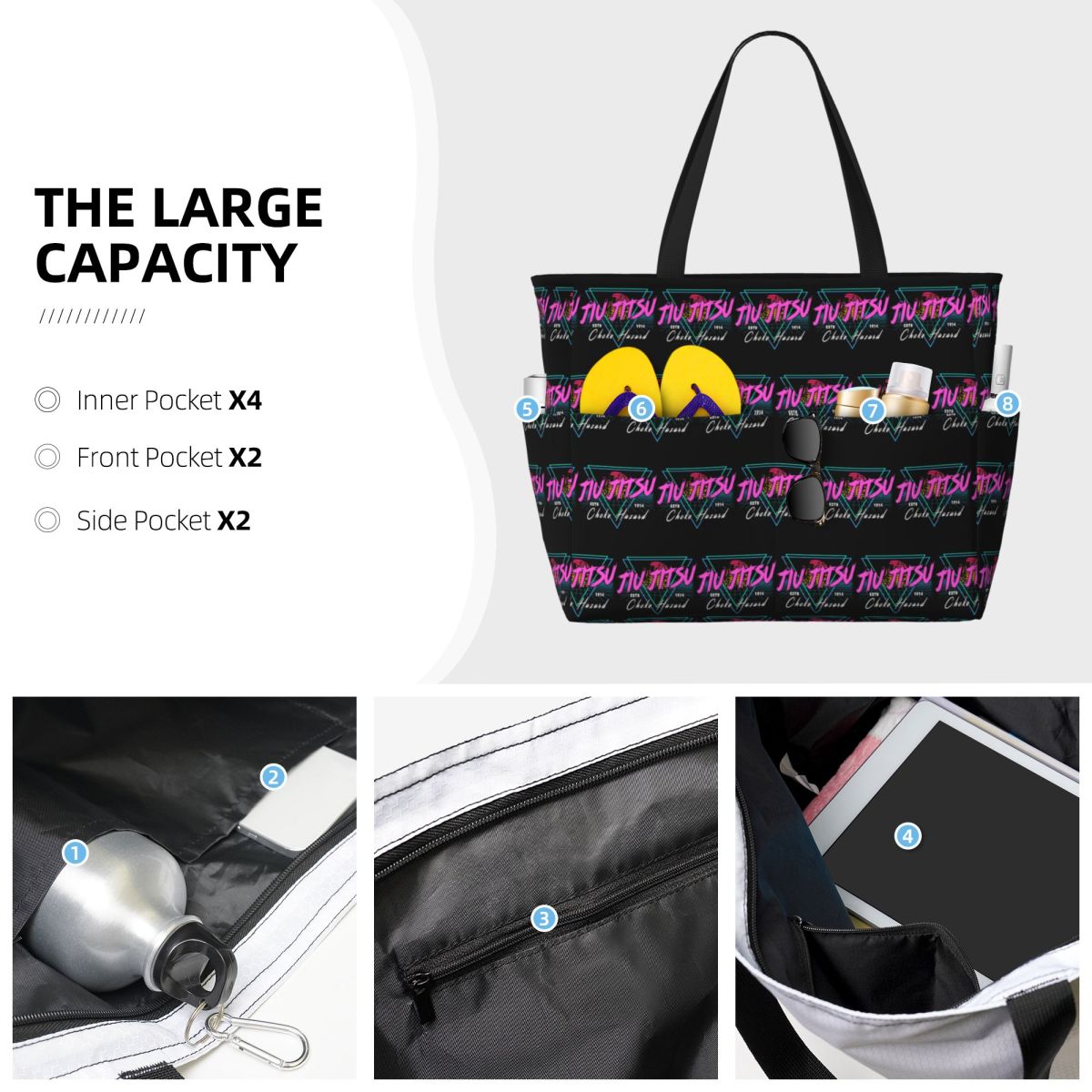 Tas Tote Pantai Jiu Jitsu Bras - Yoga Fitness Jiu Jitsu ulasan dan harga