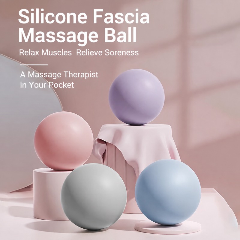 Bola Pijat Silikon untuk Kebug - Yoga Fitness Trainer ulasan dan harga