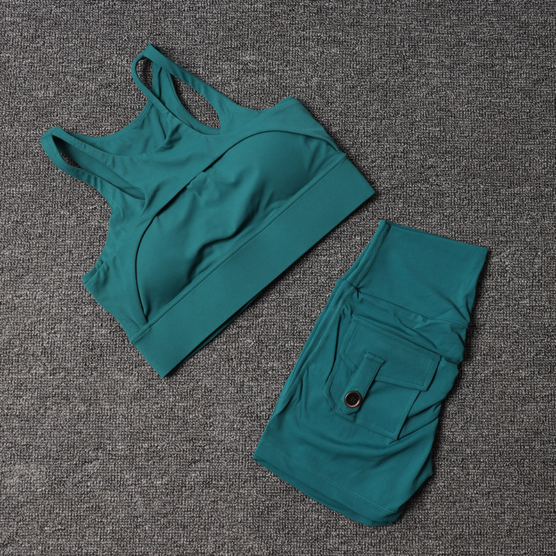Set celana pendek Fitness Wani - Yoga Fitness Kleidung ulasan dan harga