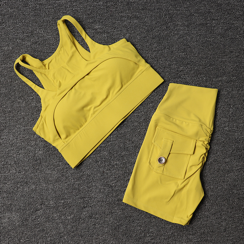Set celana pendek Fitness Wani - Yoga Fitness Kleidung ulasan dan harga