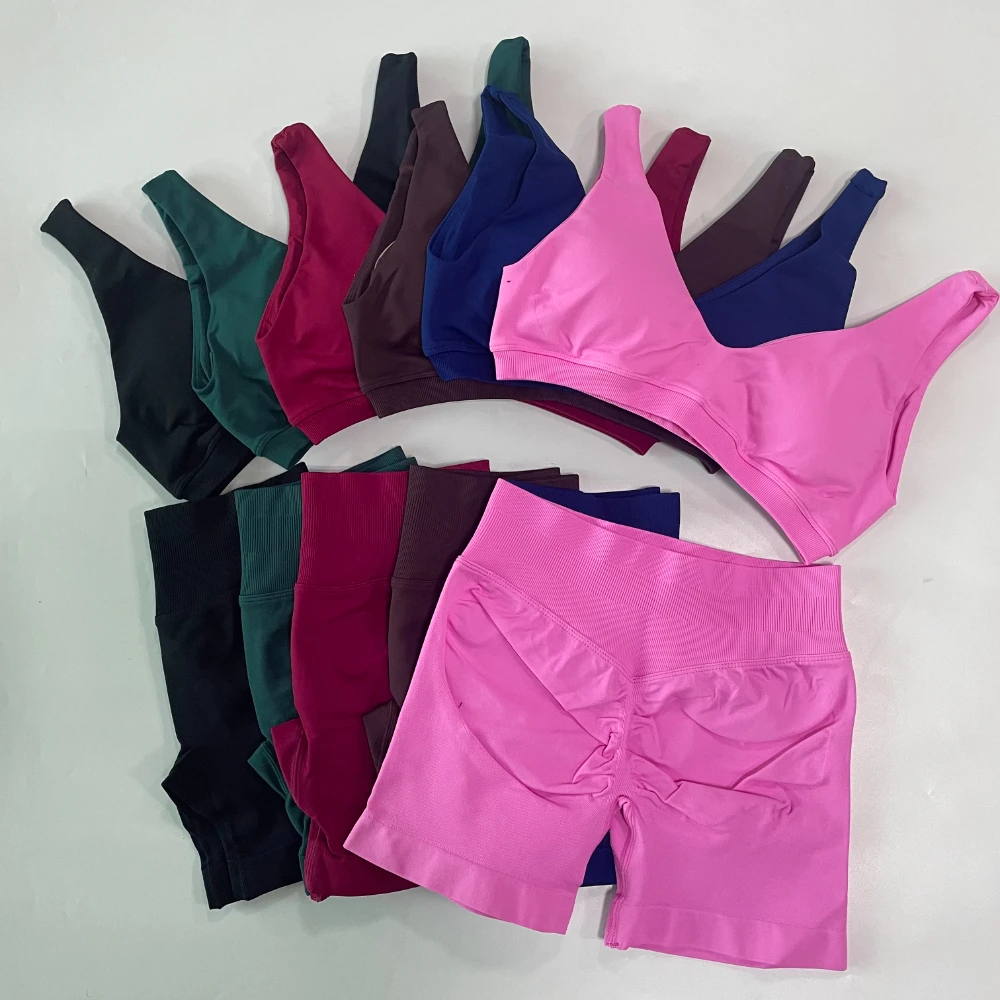 2 Set Yoga Seamless Wanita, Br - Yoga Fitness Kleidung ulasan dan harga