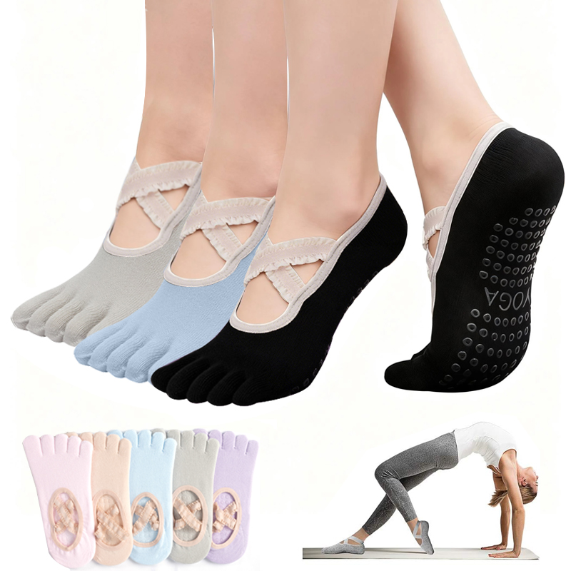 Kaus Kaki Pilates Anti Selip W - Yoga Fitness Studio ulasan dan harga