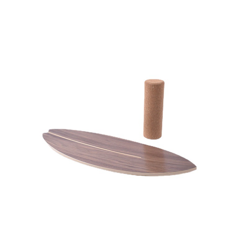 Papan Keseimbangan Kayu dengan - Yoga Fitness Trainer ulasan dan harga