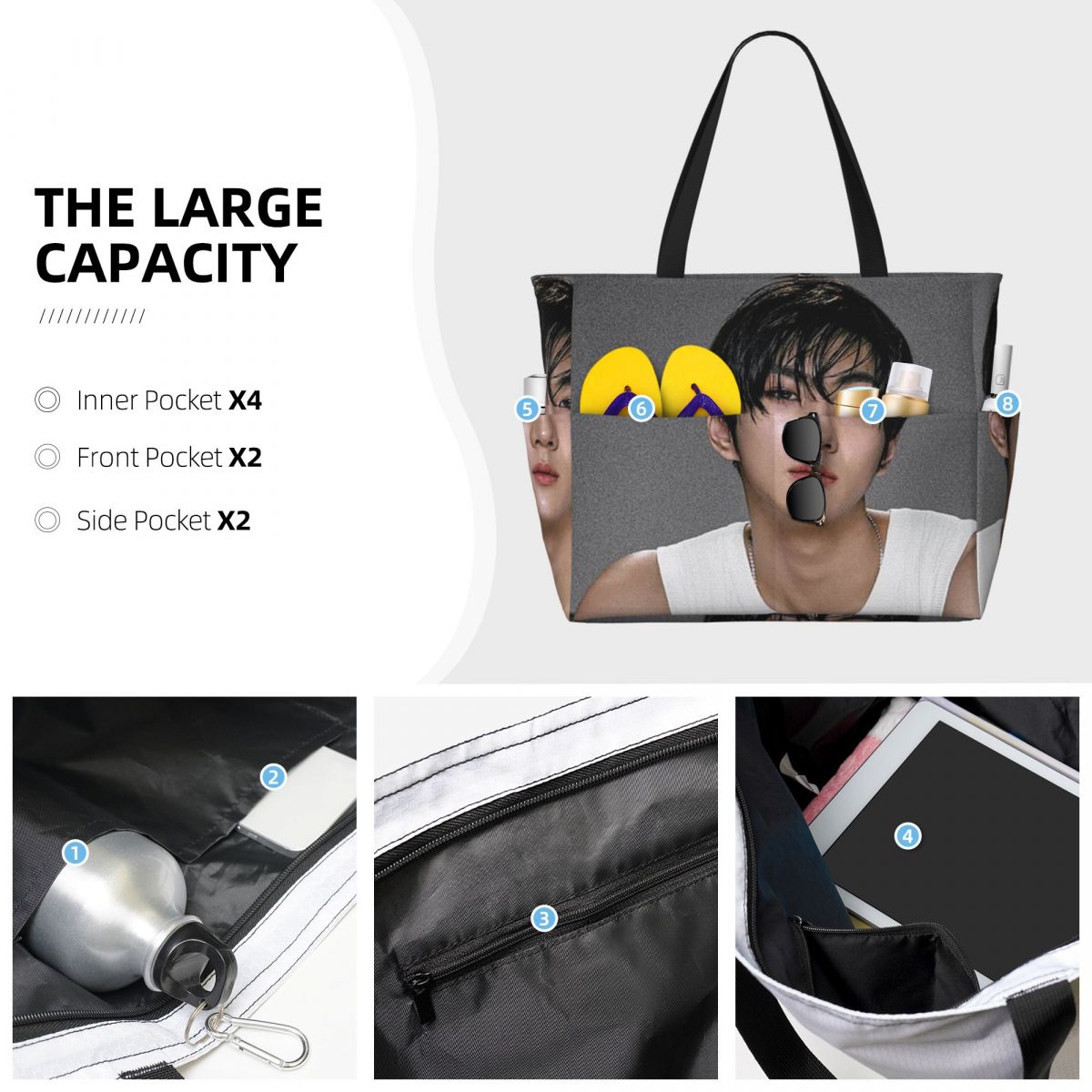 Tas Pantai Kpop Jungwon En, Ta - Yoga En Fitness ulasan dan harga