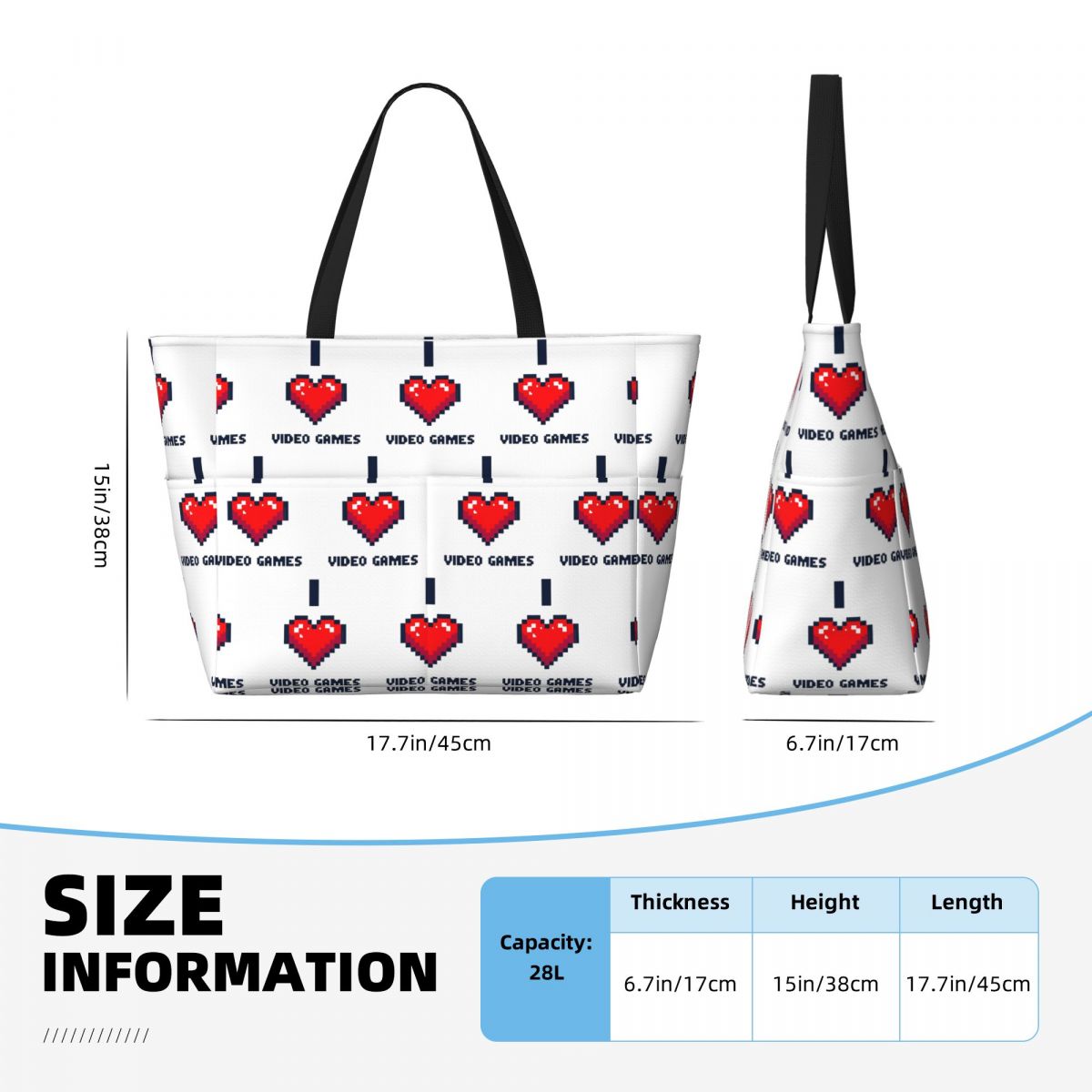 I Heart Video Games Tas Tote P - Yoga Fitness Video ulasan dan harga